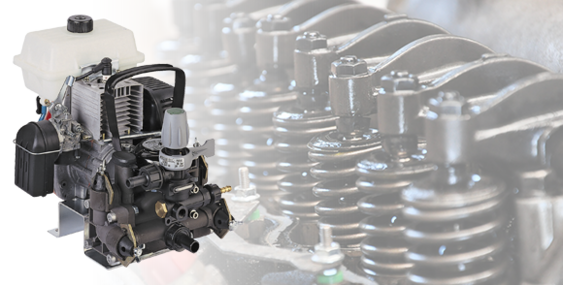 Membranpumpen mit Benzinmotor