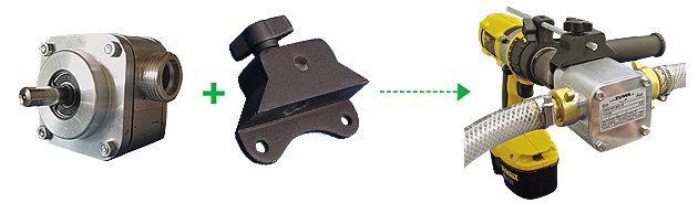 Bohrmaschinenantrieb So einfach bauen Sie die BOMA zusammen.