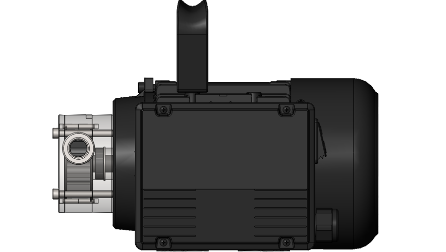 NIROSTAR 2000-A mit Motor, direkt angeflanscht