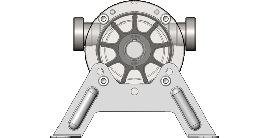 NIROSTAR 2001-A ohne Motor, mit Standfüße