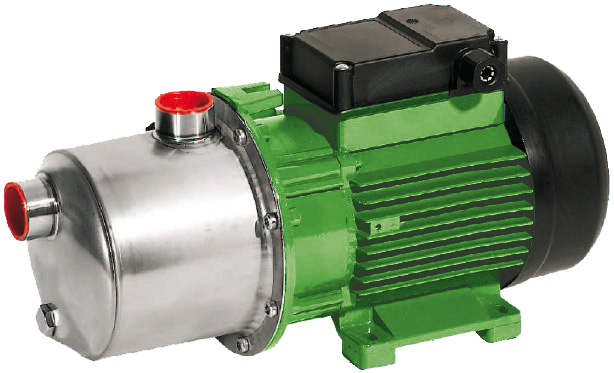 Mehrstufige, normal-saugende Kreiselpumpe