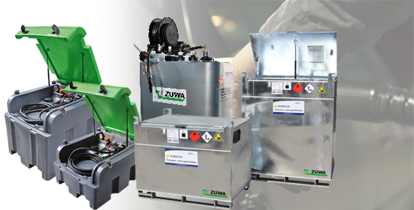 Tankbehälter und Dieseltanks