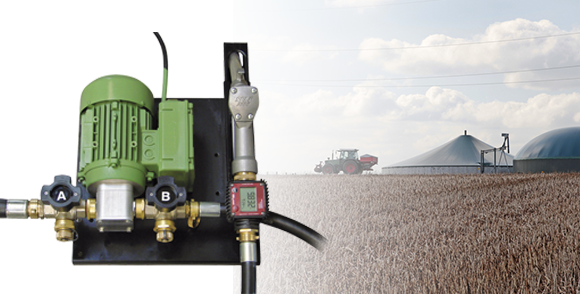 Stationäre Abgabesets für Öle